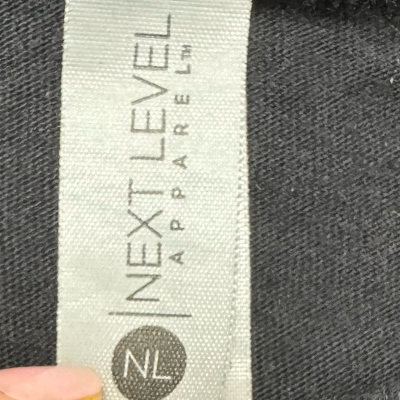 GUC Suze L Next Level “All Pain No Gains” Black Graphic Unisex Short Sleeve Tee - Picture 5 of 7